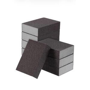 Sanding Sponge, Sanding Blocks, Washable and Reusable Sand Sponge Kit, 8 Pieces